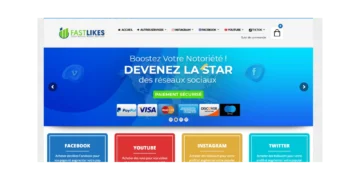 Fast Likes page accueil