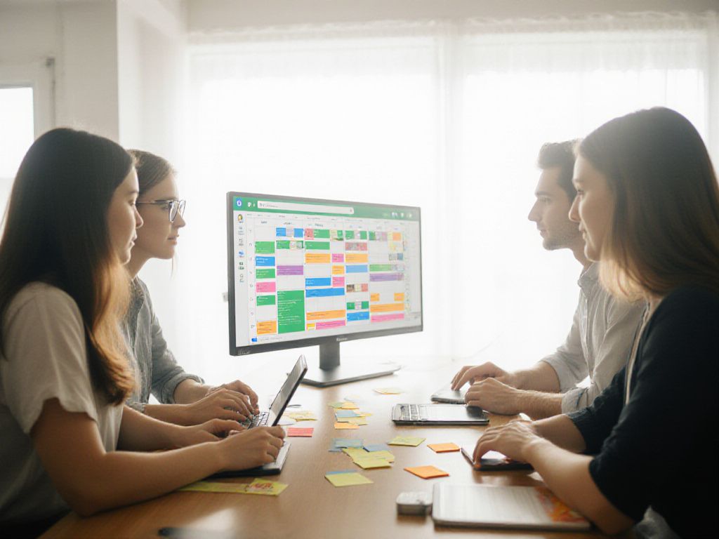 Collaborer efficacement à plusieurs sur un calendrier Instagram