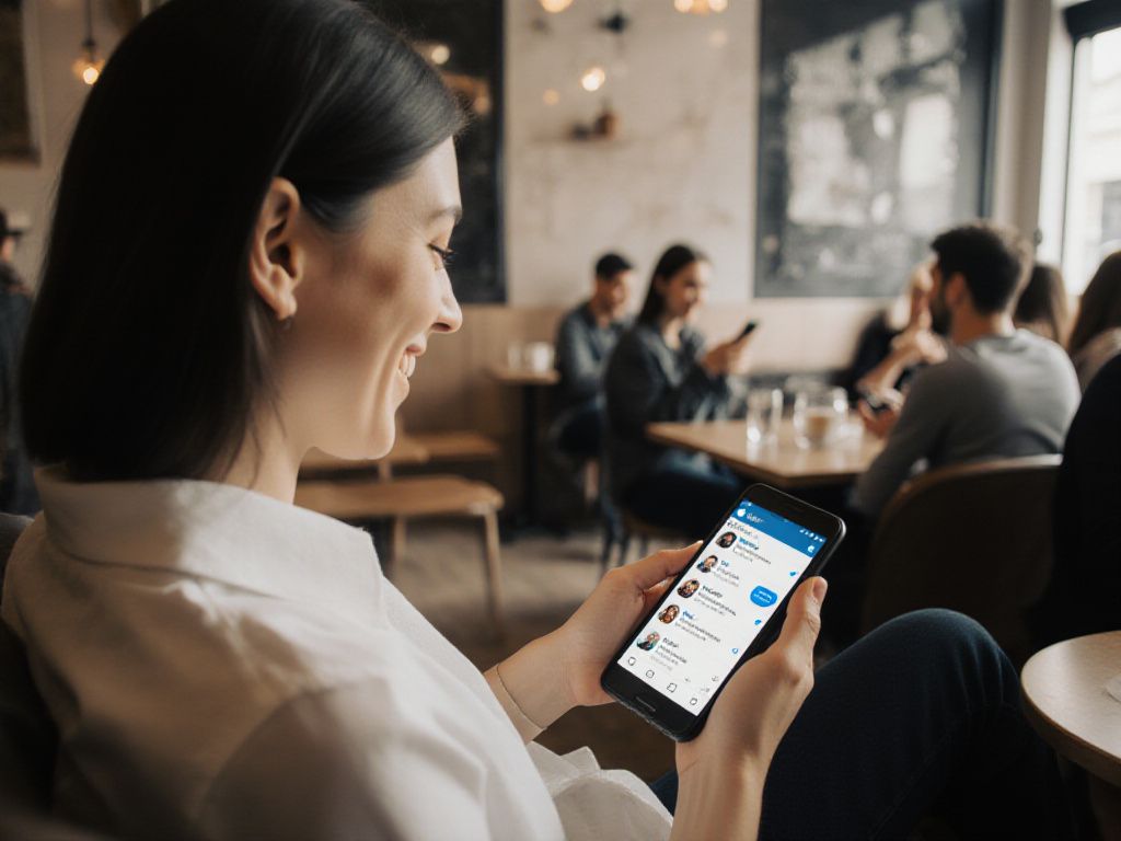 Interagir avec d’autres comptes pour se faire remarquer